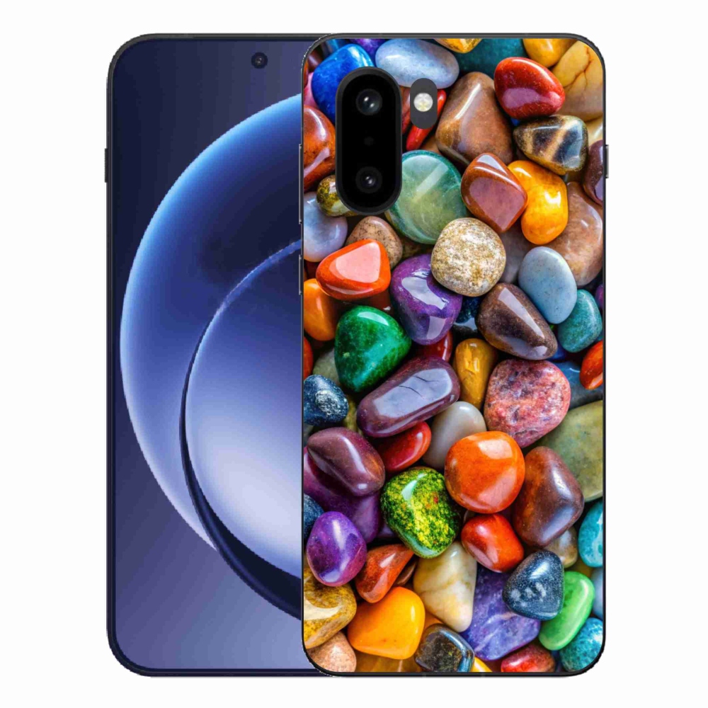 Gelový kryt mmCase na One Plus 15R - barevné kamínky