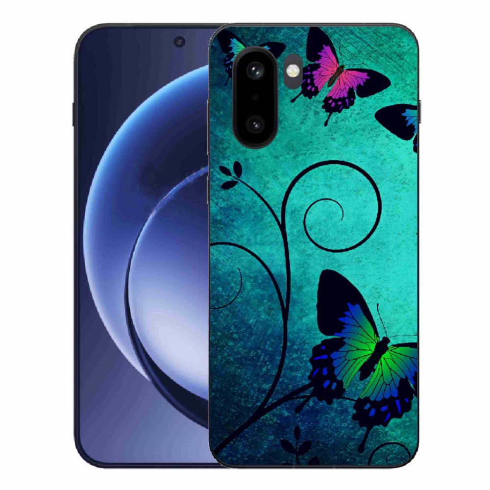 Gelový kryt mmCase na One Plus 15R - barevní motýli