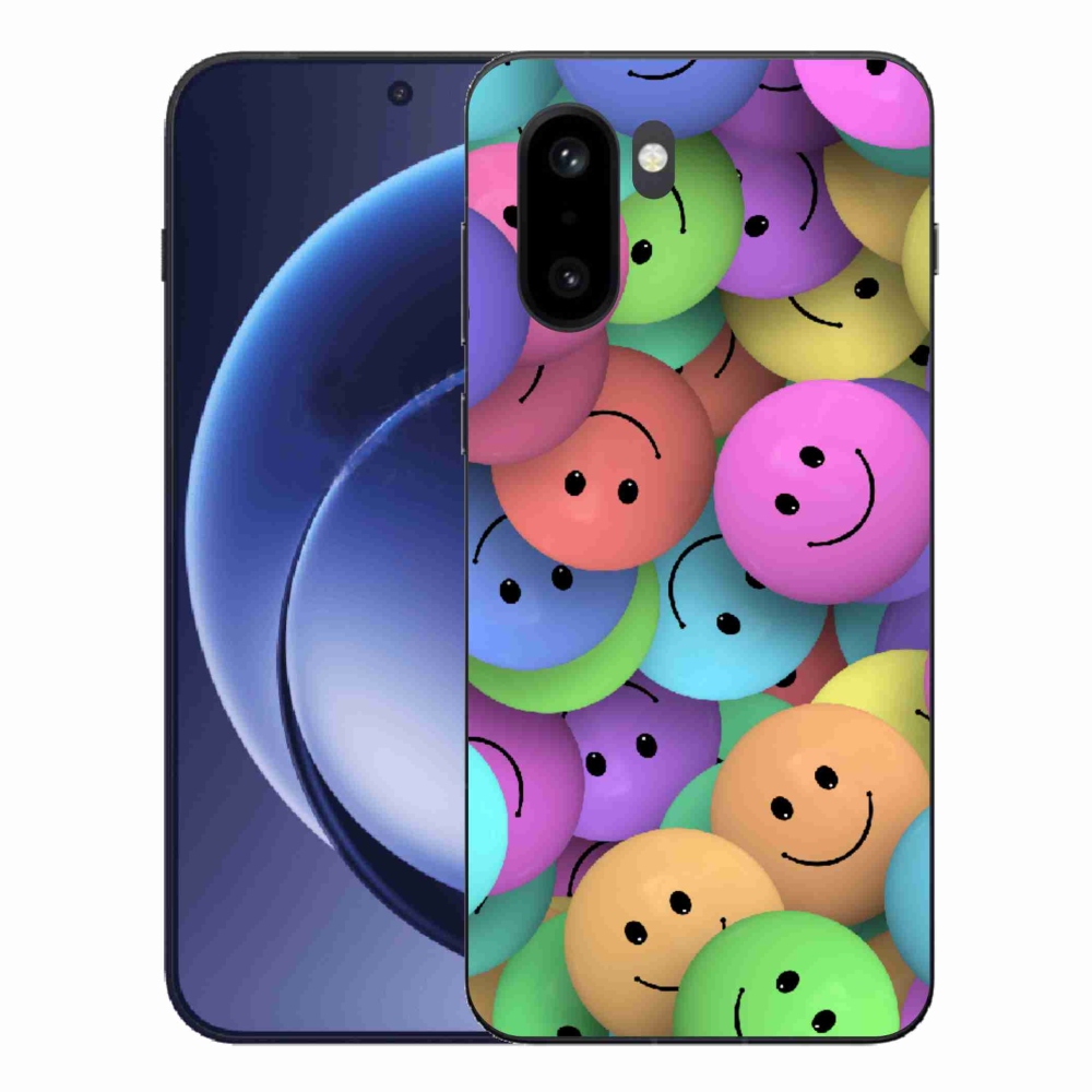 Gelový kryt mmCase na One Plus 15R - barevní smajlíci