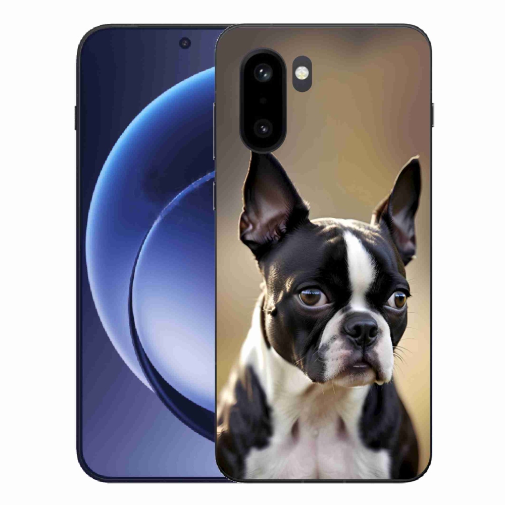 Gelový kryt mmCase na One Plus 15R - bostonský teriér