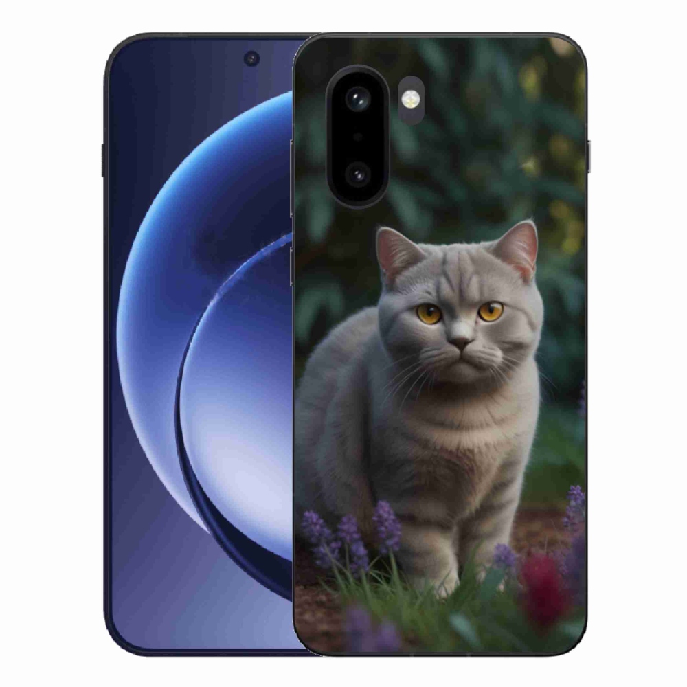 Gelový kryt mmCase na One Plus 15R - britská kočka