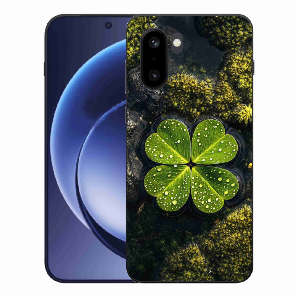 Gelový kryt mmCase na One Plus 15R - čtyřlístek