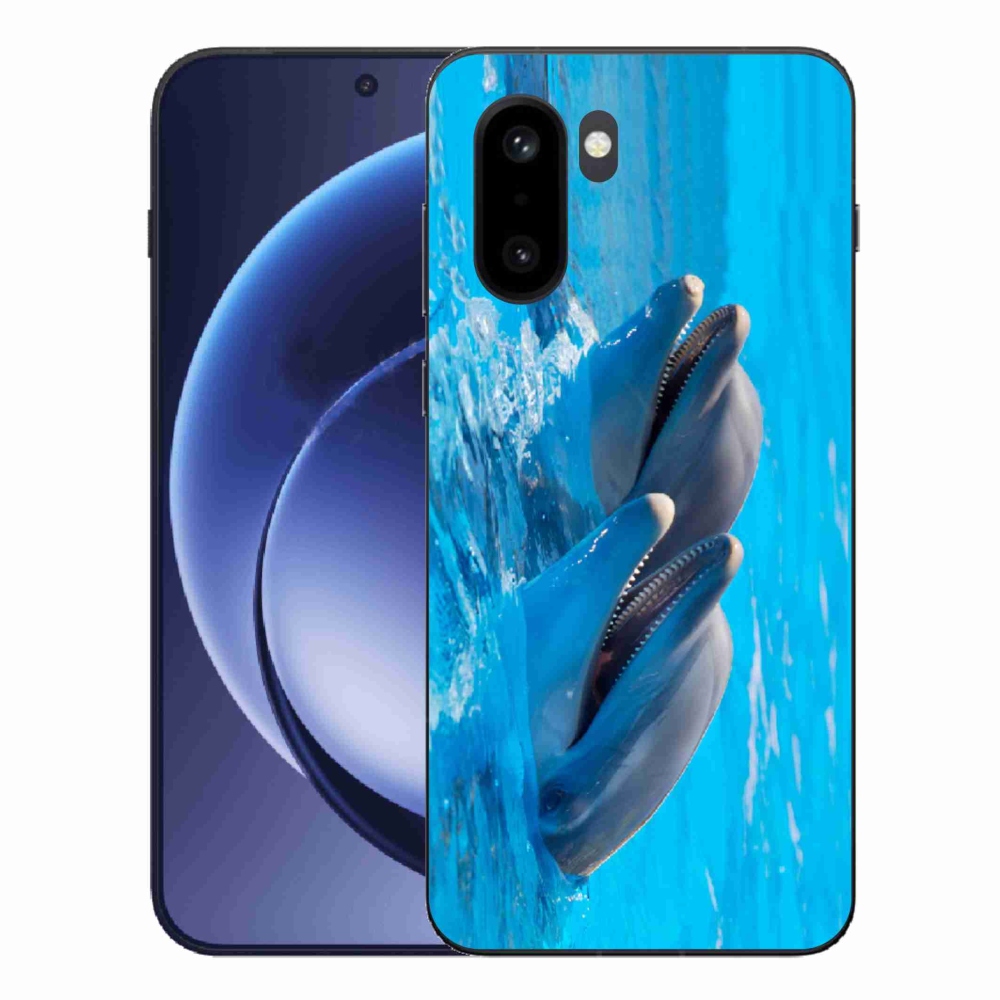 Gelový kryt mmCase na One Plus 15R - delfíni