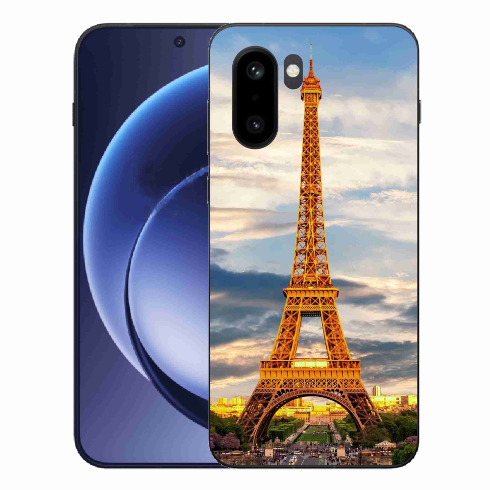 Gelový kryt mmCase na One Plus 15R - eiffelova věž 3
