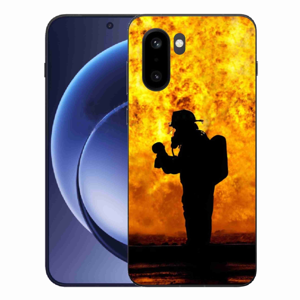 Gelový kryt mmCase na One Plus 15R - hasič