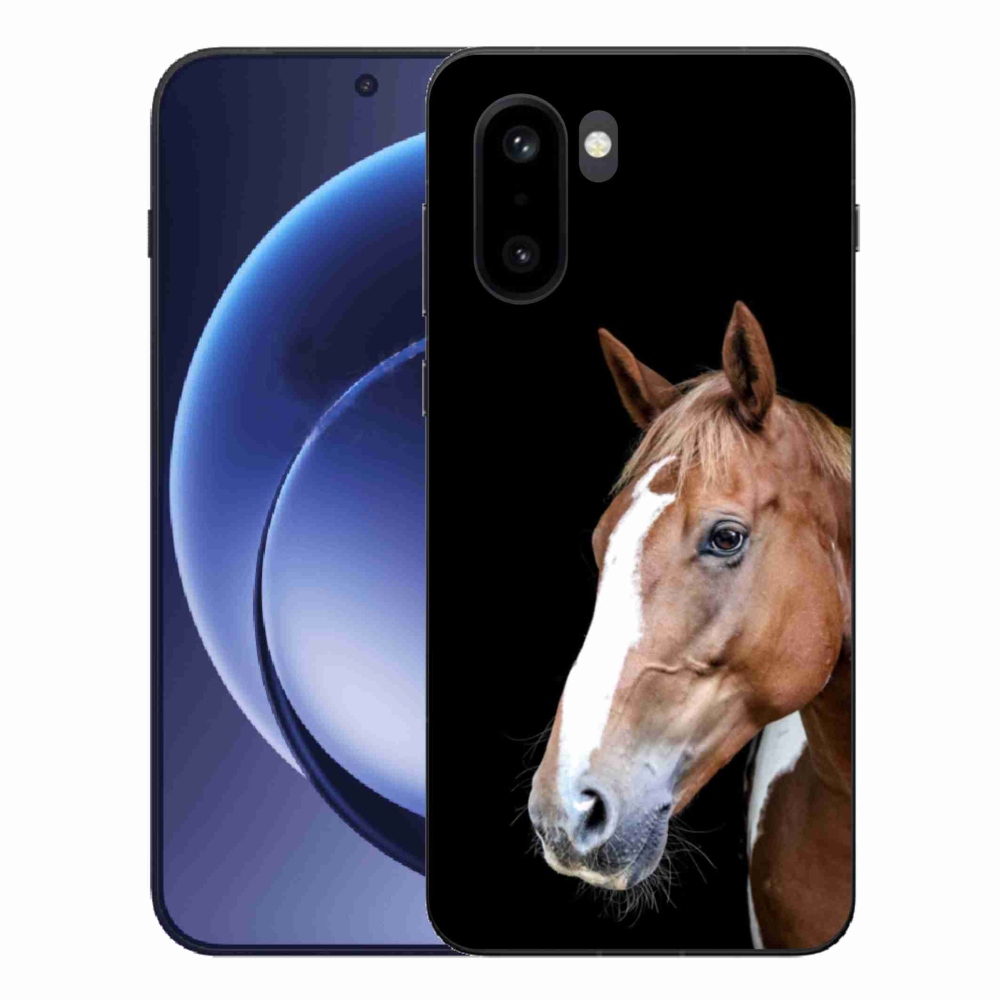Gelový kryt mmCase na One Plus 15R - hnědý kůň 3