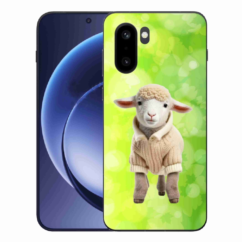 Gelový kryt mmCase na One Plus 15R - jehně ve svetru
