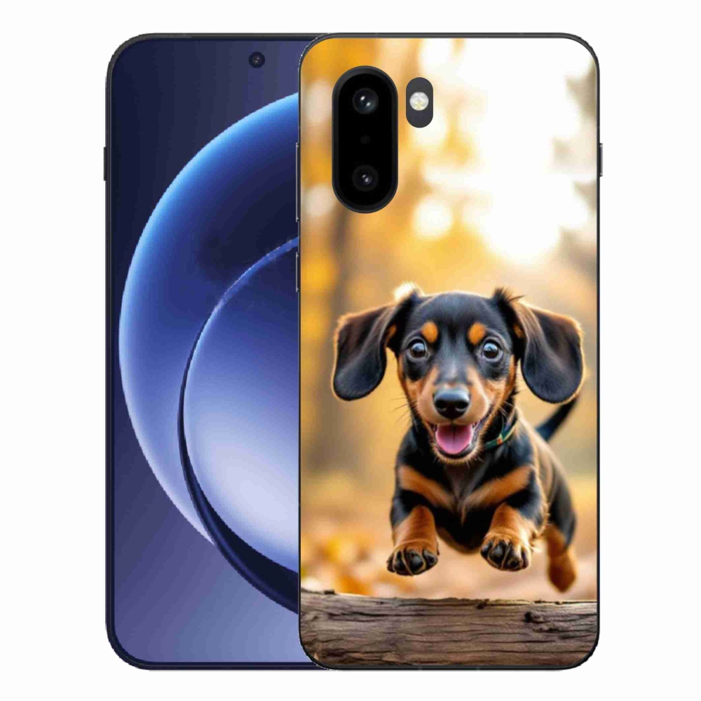 Gelový kryt mmCase na One Plus 15R - jezevčík 2