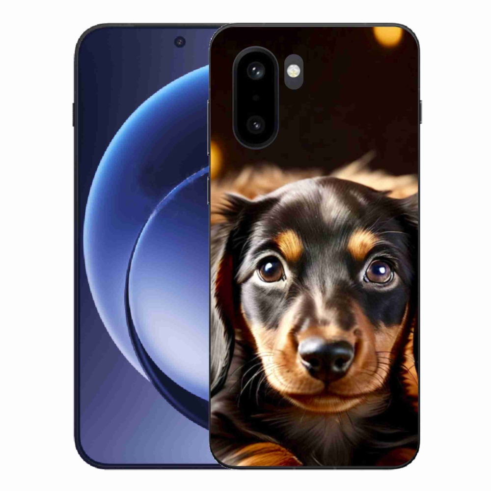 Gelový kryt mmCase na One Plus 15R - jezevčík