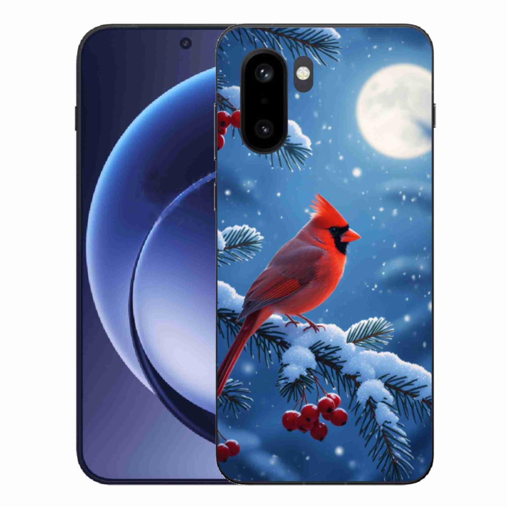 Gelový kryt mmCase na One Plus 15R - kardinál červený