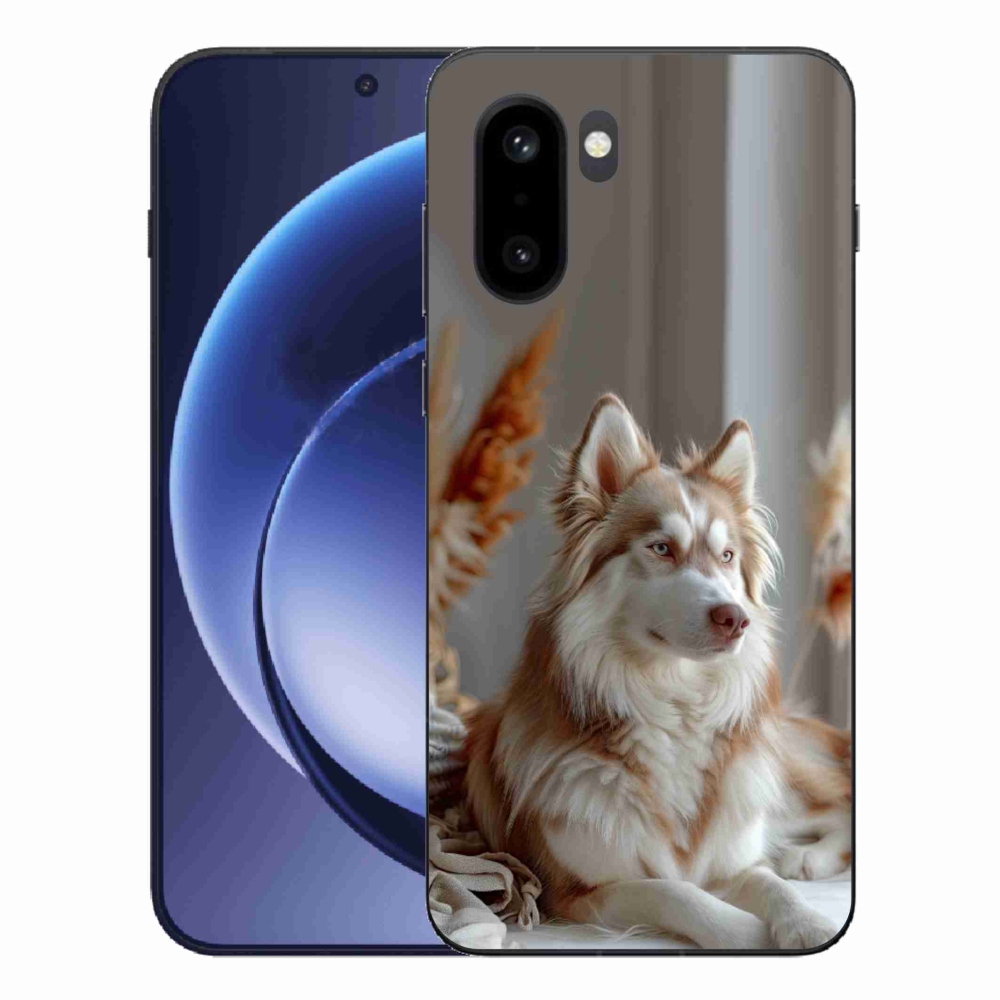 Gelový kryt mmCase na One Plus 15R - klidný sibiřský husky