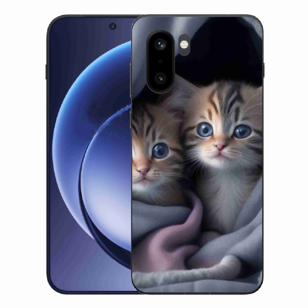 Gelový kryt mmCase na One Plus 15R - kočičí duo 2