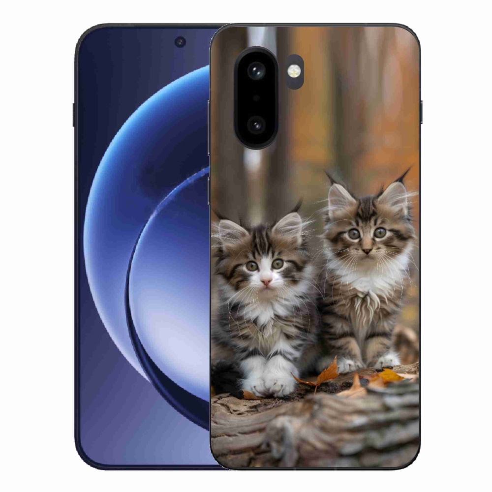 Gelový kryt mmCase na One Plus 15R - kočičí duo 3