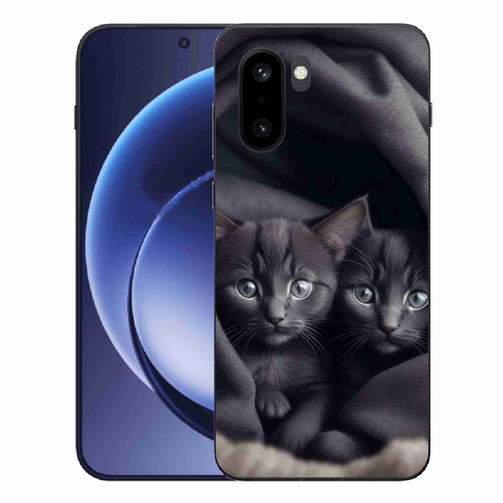 Gelový kryt mmCase na One Plus 15R - kočičí duo