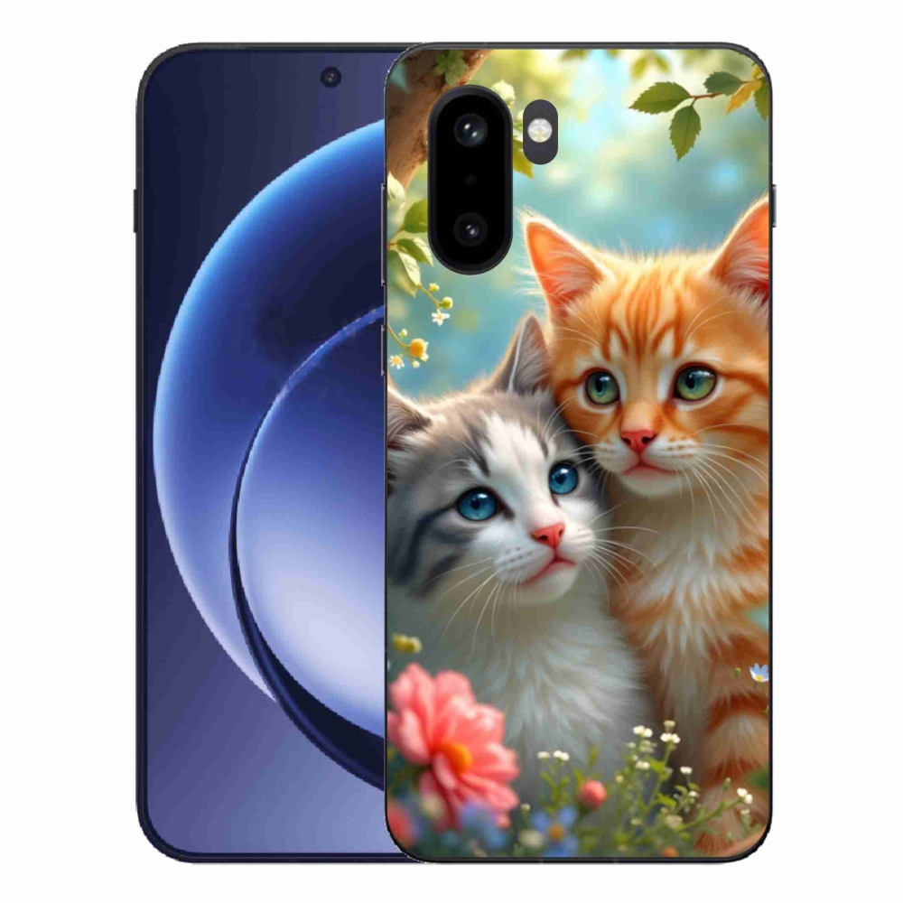 Gelový kryt mmCase na One Plus 15R - kočičí láska 2