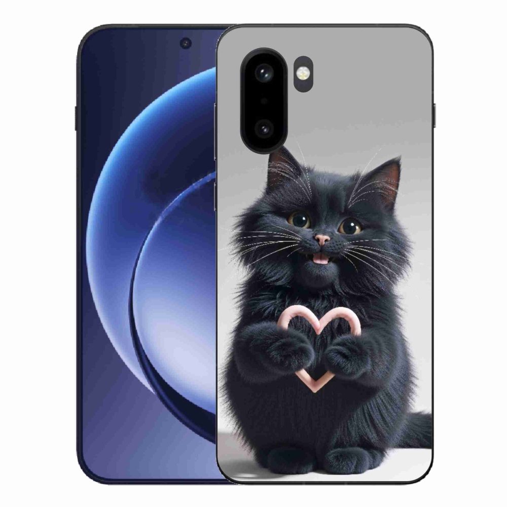 Gelový kryt mmCase na One Plus 15R - kočičí láska 3