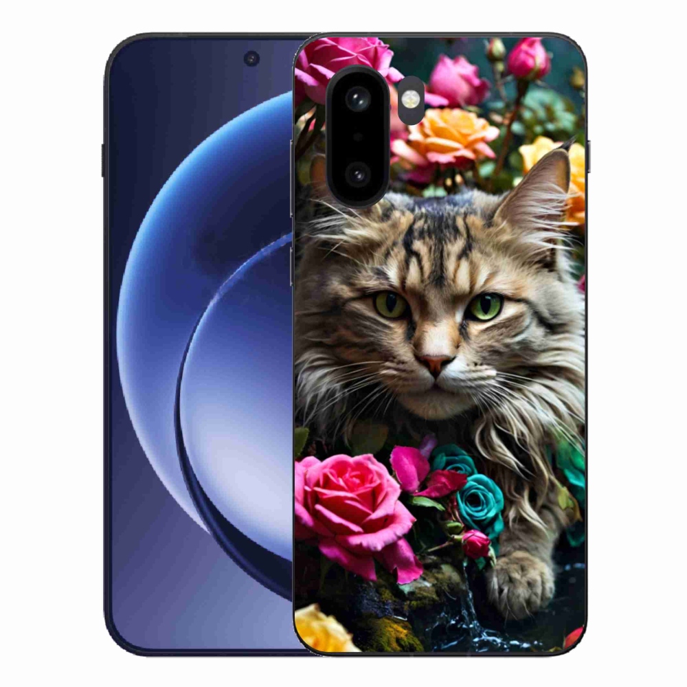 Gelový kryt mmCase na One Plus 15R - kočíčí pohled 2