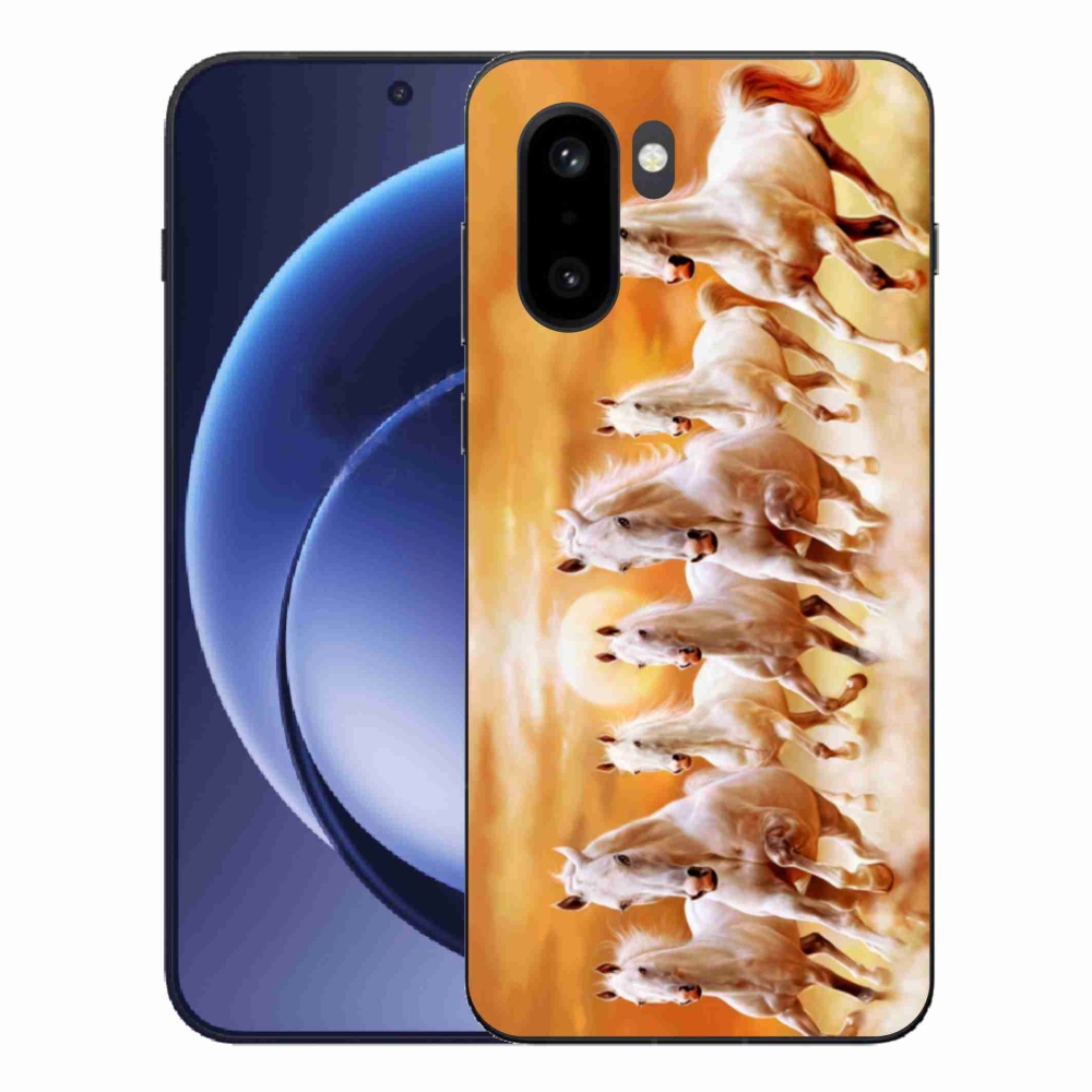Gelový kryt mmCase na One Plus 15R - koně 2