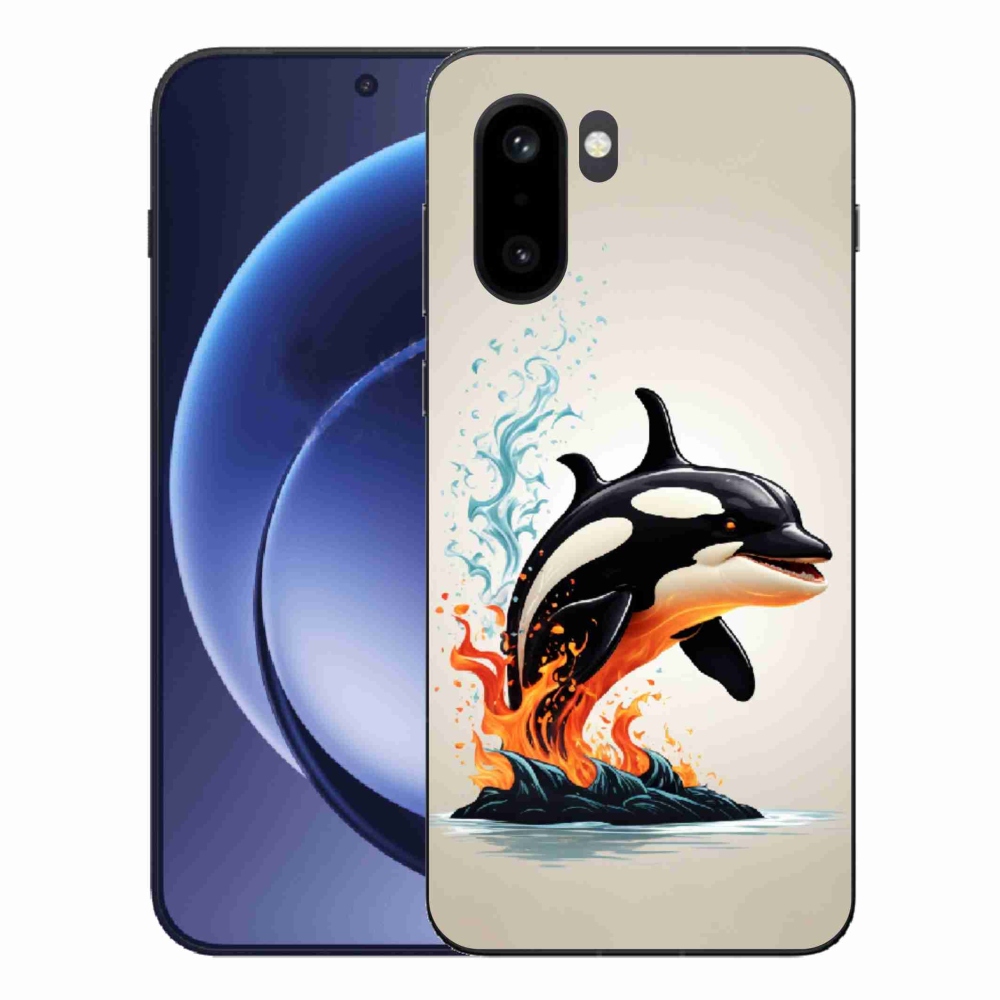Gelový kryt mmCase na One Plus 15R - kosatka