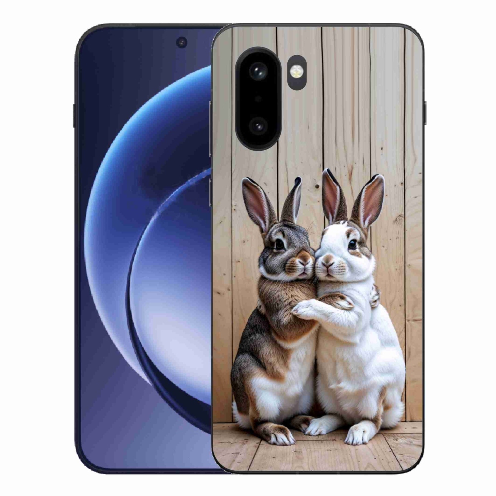 Gelový kryt mmCase na One Plus 15R - králičí pár