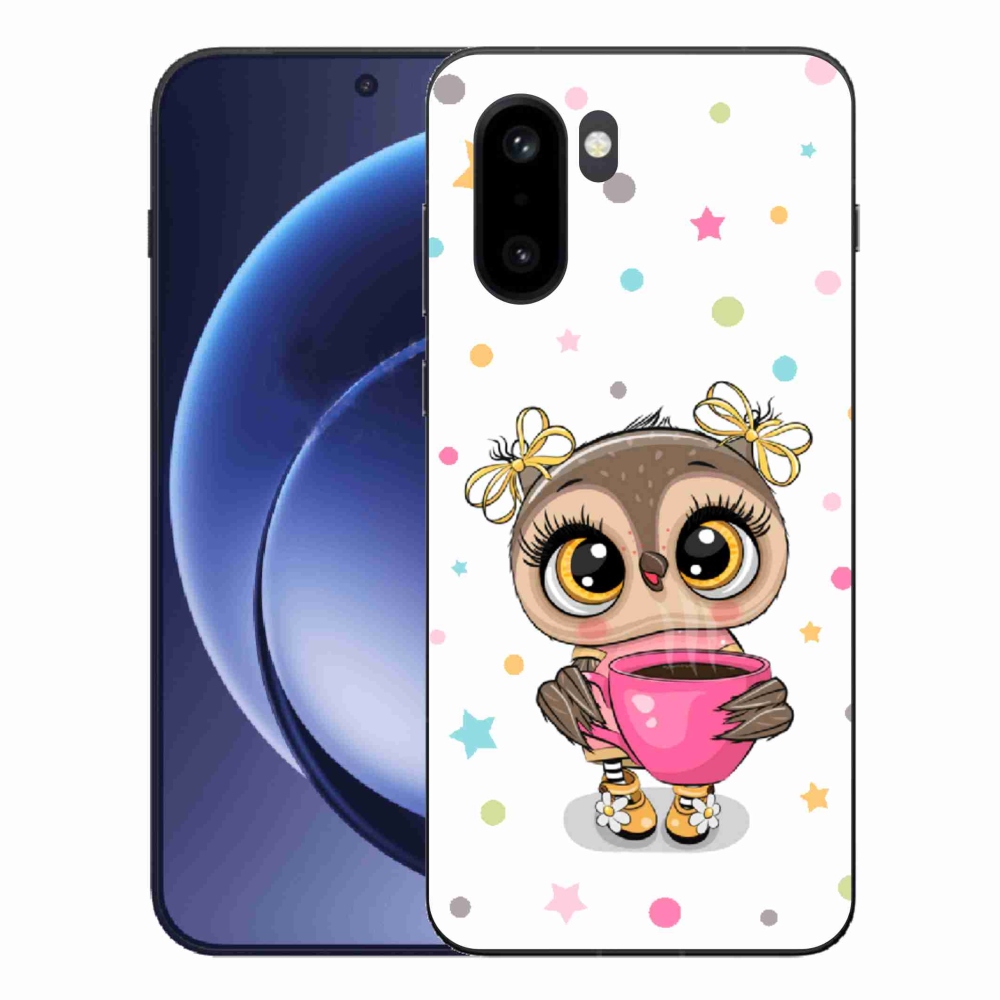 Gelový kryt mmCase na One Plus 15R - kreslená sovička