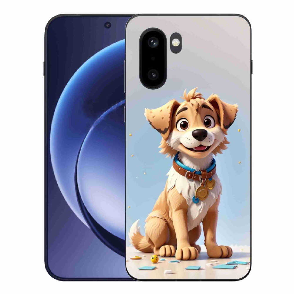 Gelový kryt mmCase na One Plus 15R - kreslené štěně