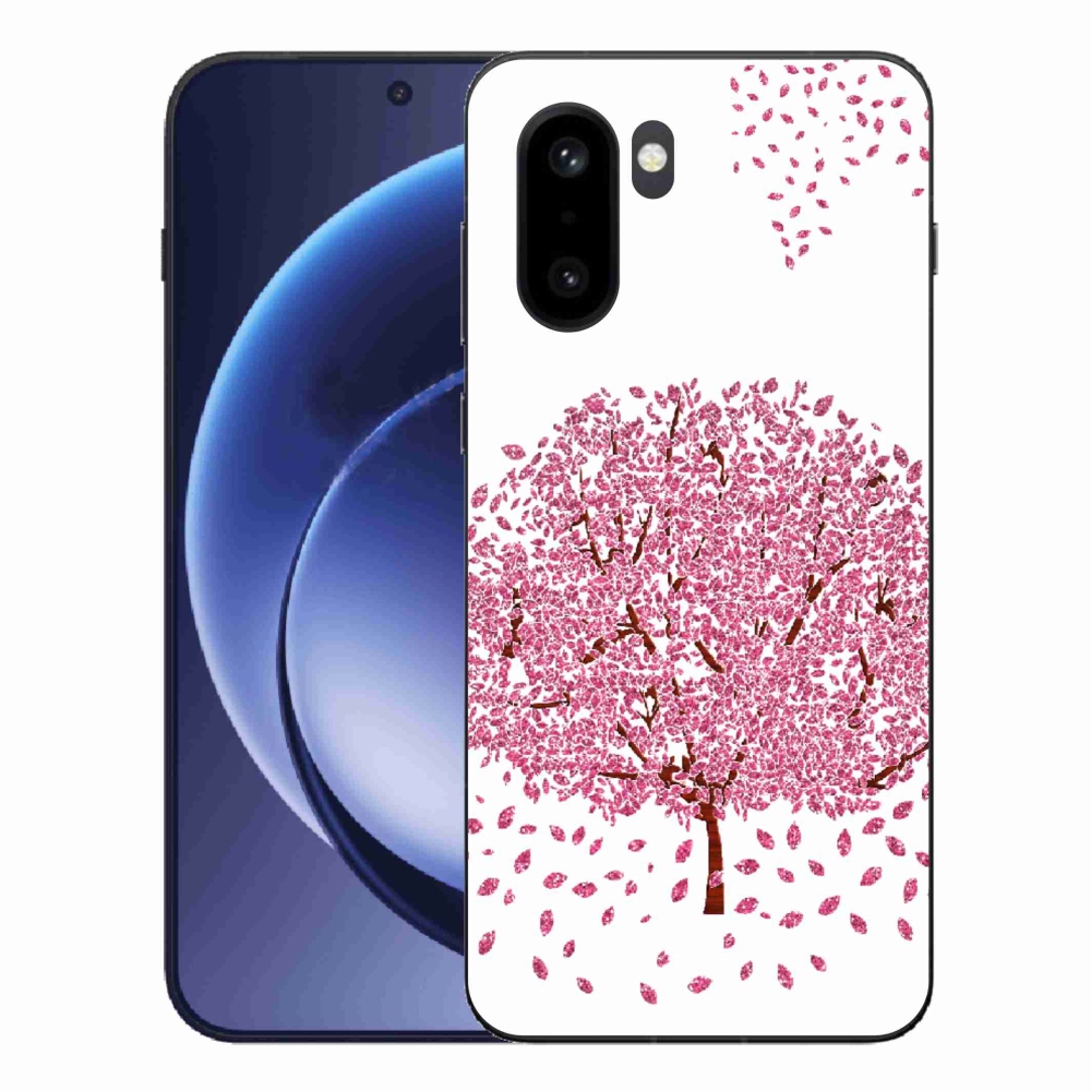 Gelový kryt mmCase na One Plus 15R - kreslený strom s listy