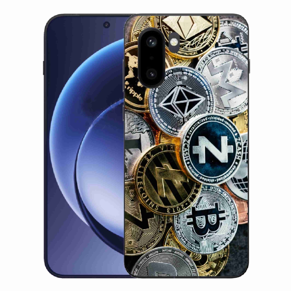 Gelový kryt mmCase na One Plus 15R - kryptoměny