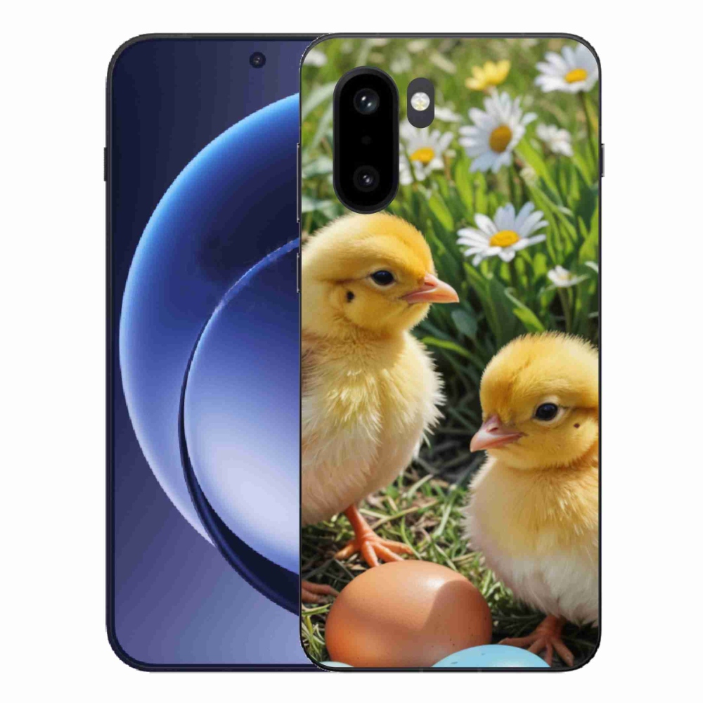 Gelový kryt mmCase na One Plus 15R - kuřátka