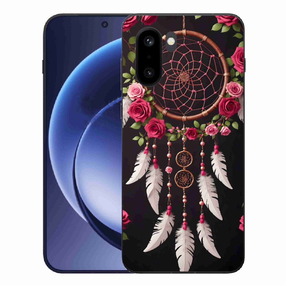 Gelový kryt mmCase na One Plus 15R - lapač snů s růžemi