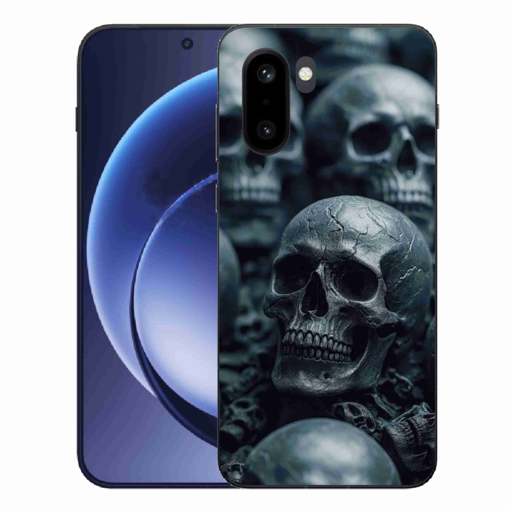 Gelový kryt mmCase na One Plus 15R - lebka 2