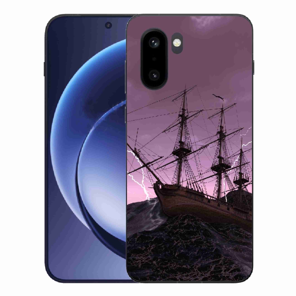 Gelový kryt mmCase na One Plus 15R - loď v bouři