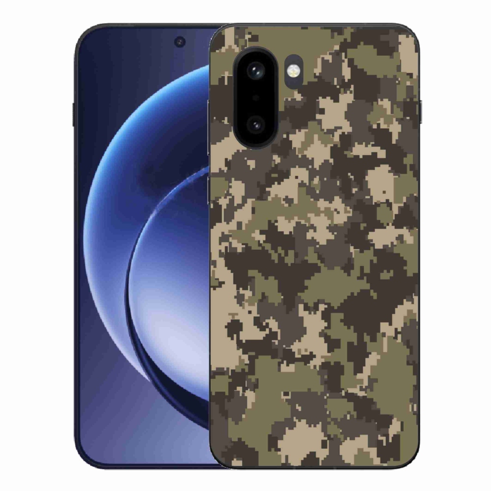 Gelový kryt mmCase na One Plus 15R - maskáčový vzor 12