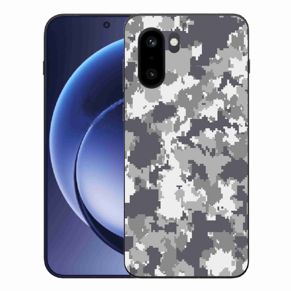 Gelový kryt mmCase na One Plus 15R - maskáčový vzor 2