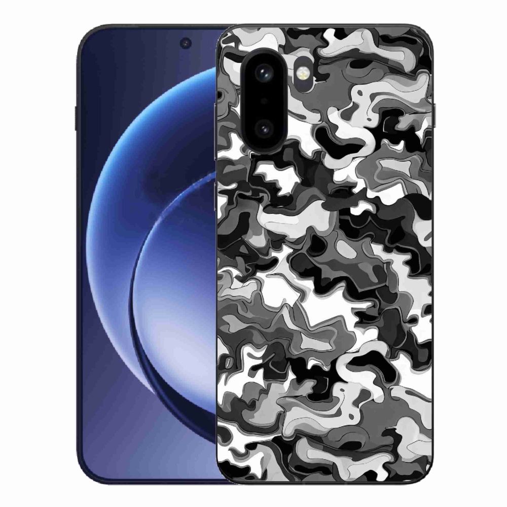 Gelový kryt mmCase na One Plus 15R - maskáčový vzor 3