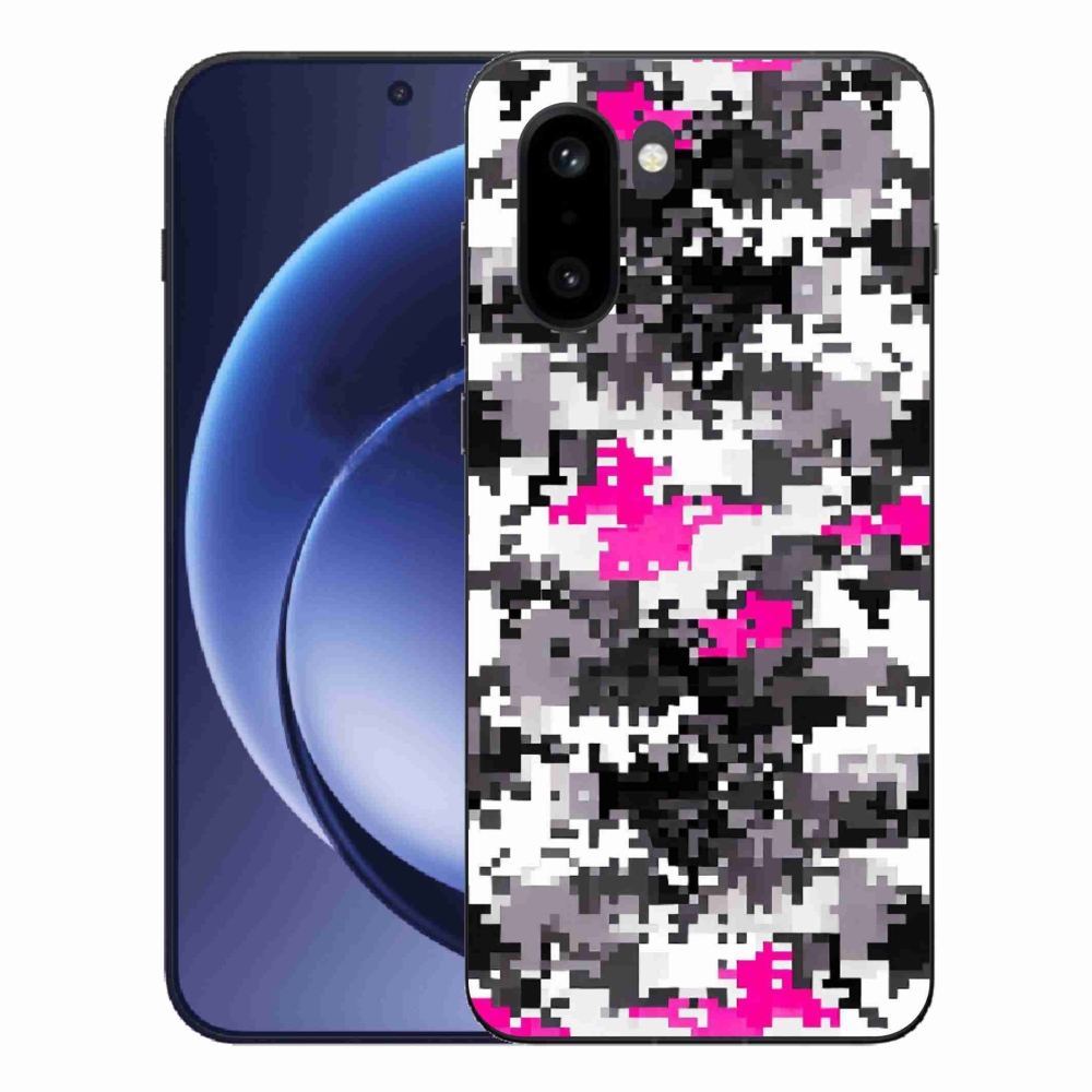 Gelový kryt mmCase na One Plus 15R - maskáčový vzor 4