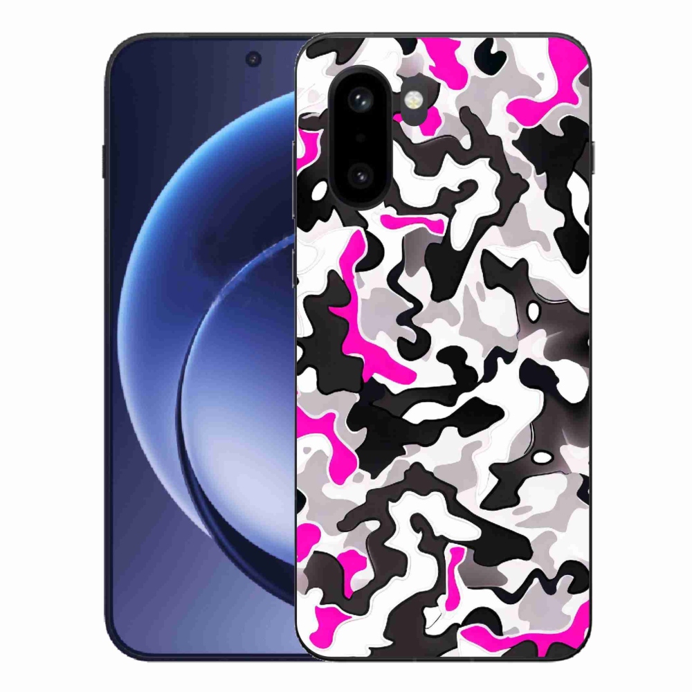 Gelový kryt mmCase na One Plus 15R - maskáčový vzor 5