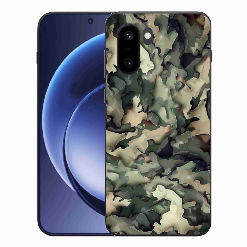Gelový kryt mmCase na One Plus 15R - maskáčový vzor 9