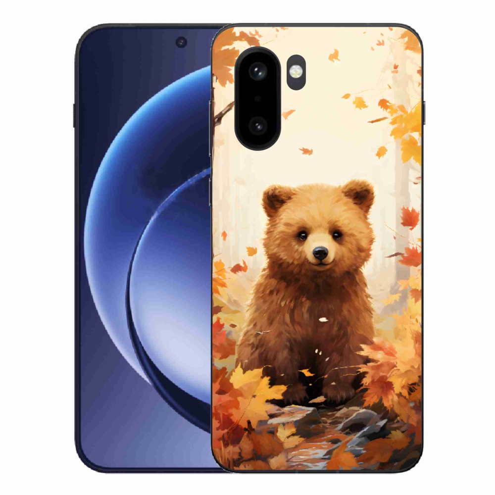 Gelový kryt mmCase na One Plus 15R - medvěd v lese