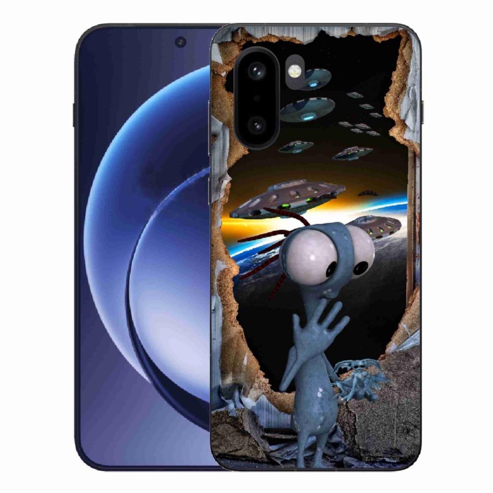 Gelový kryt mmCase na One Plus 15R - mimozemšťan