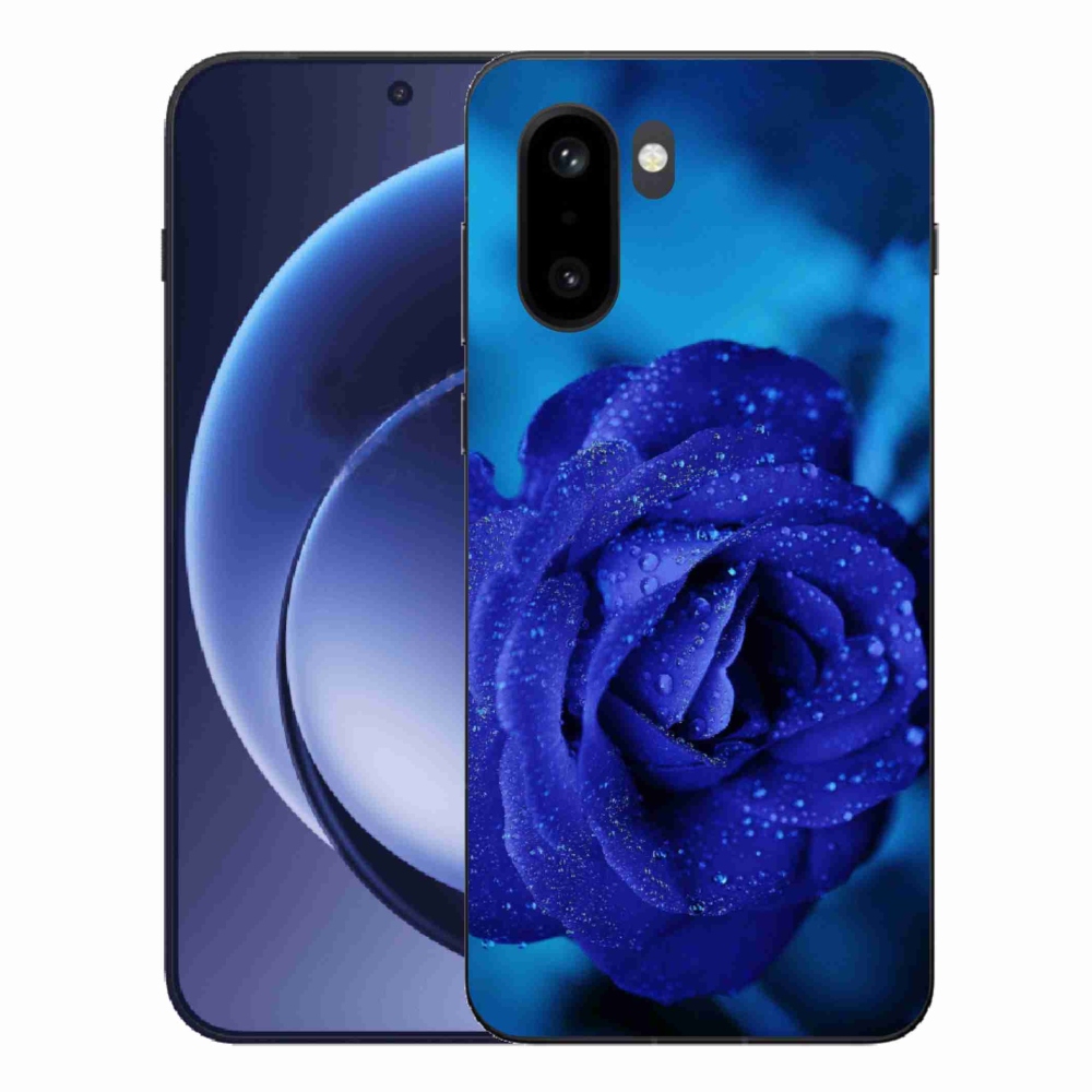 Gelový kryt mmCase na One Plus 15R - modrá růže