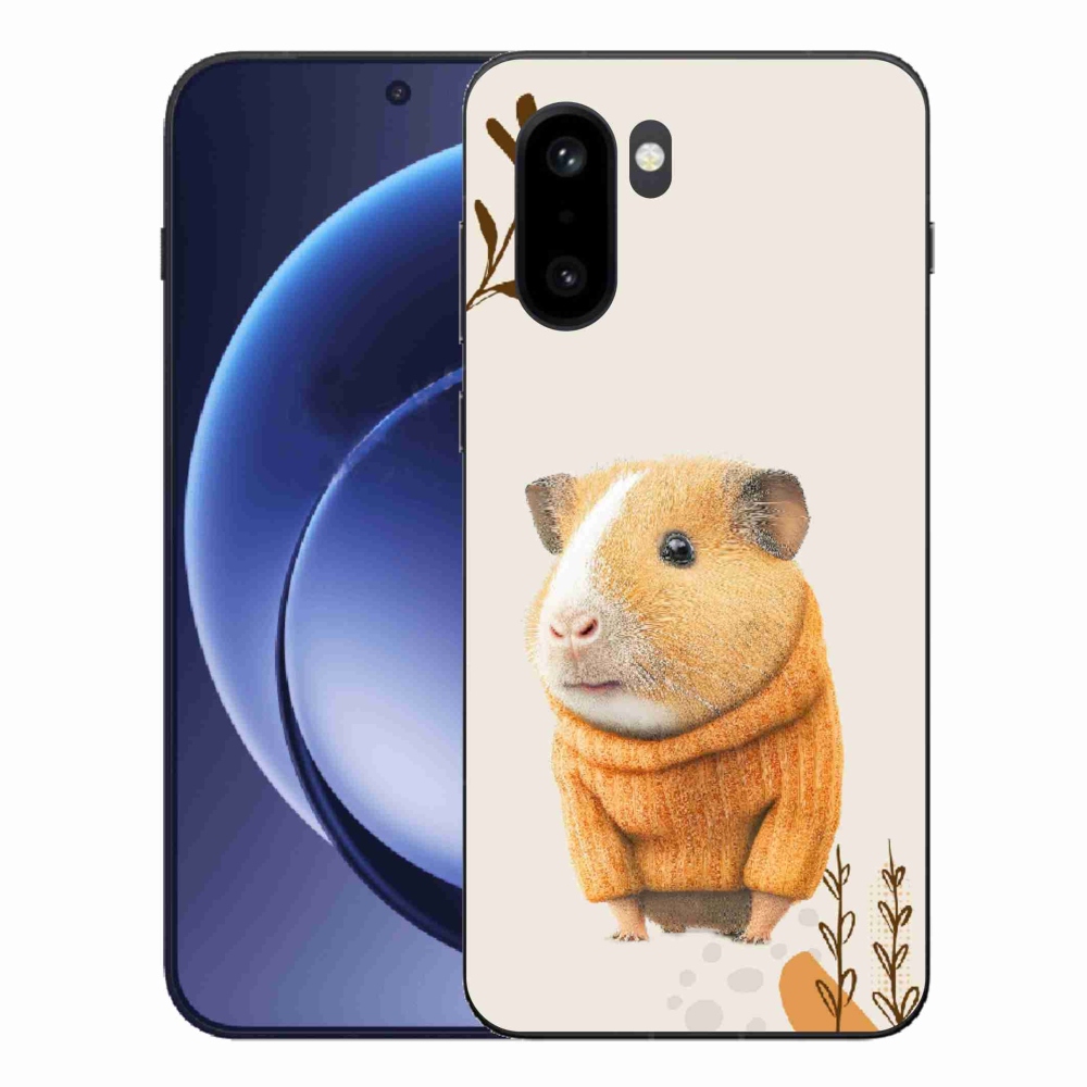 Gelový kryt mmCase na One Plus 15R - morče ve svetru
