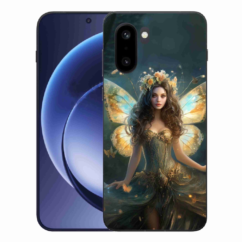 Gelový kryt mmCase na One Plus 15R - motýlí žena