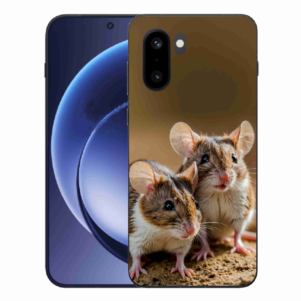 Gelový kryt mmCase na One Plus 15R - myší duo