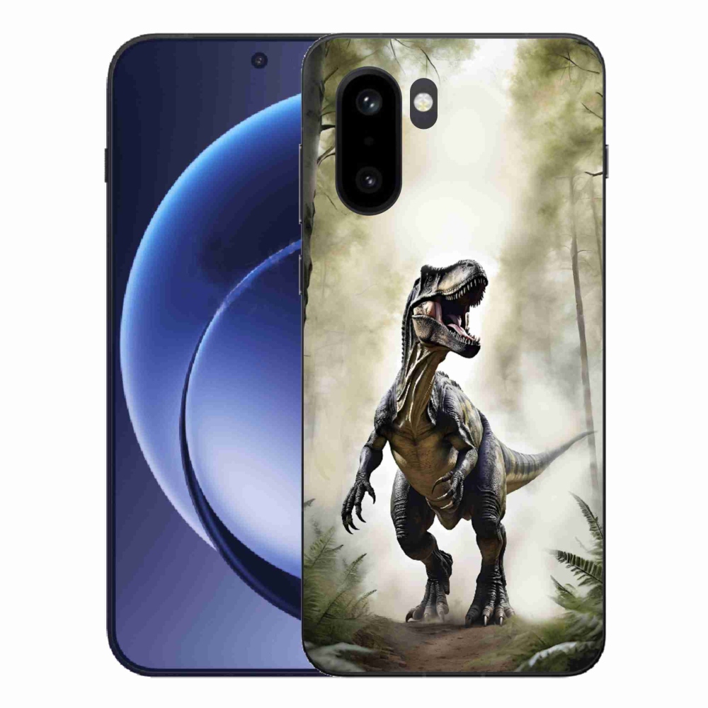 Gelový kryt mmCase na One Plus 15R - naštvaný T-Rex