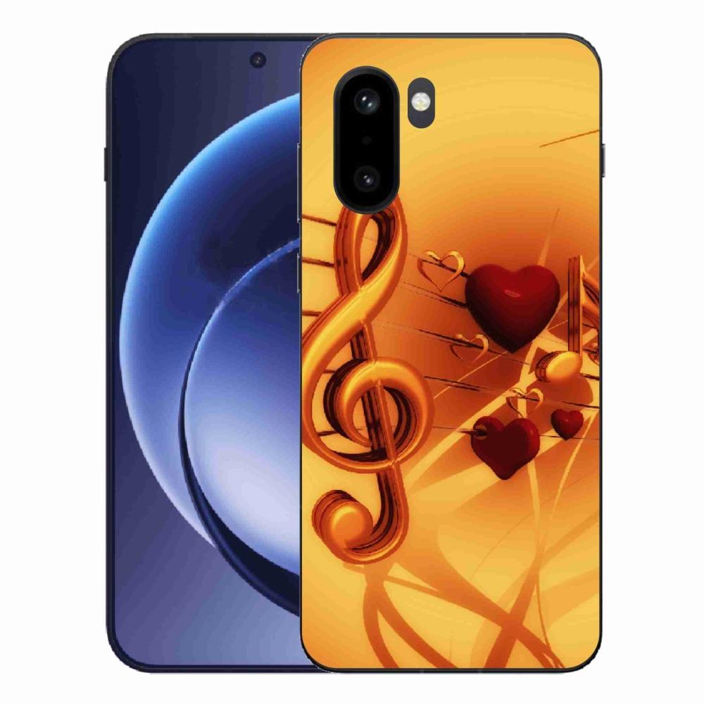 Gelový kryt mmCase na One Plus 15R - noty