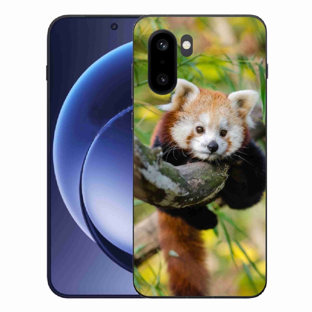 Gelový kryt mmCase na One Plus 15R - panda červená