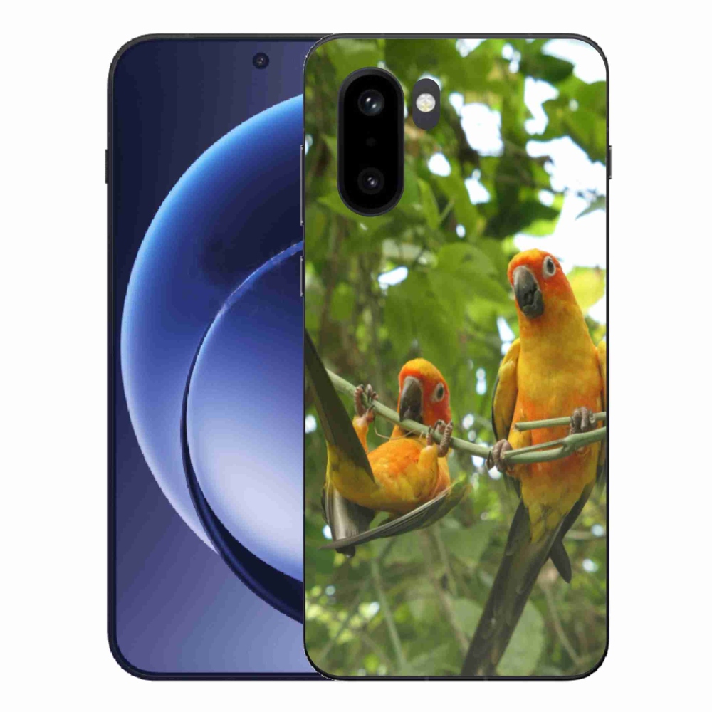 Gelový kryt mmCase na One Plus 15R - papoušci aratingy