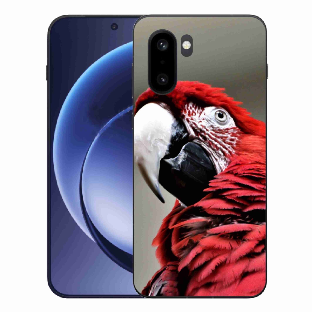 Gelový kryt mmCase na One Plus 15R - papoušek ara červený