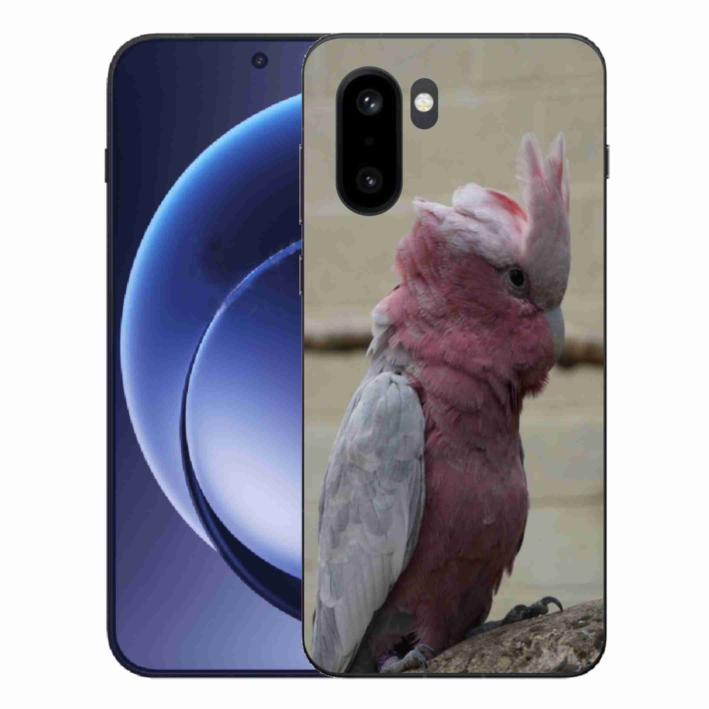 Gelový kryt mmCase na One Plus 15R - papoušek kakadu růžový